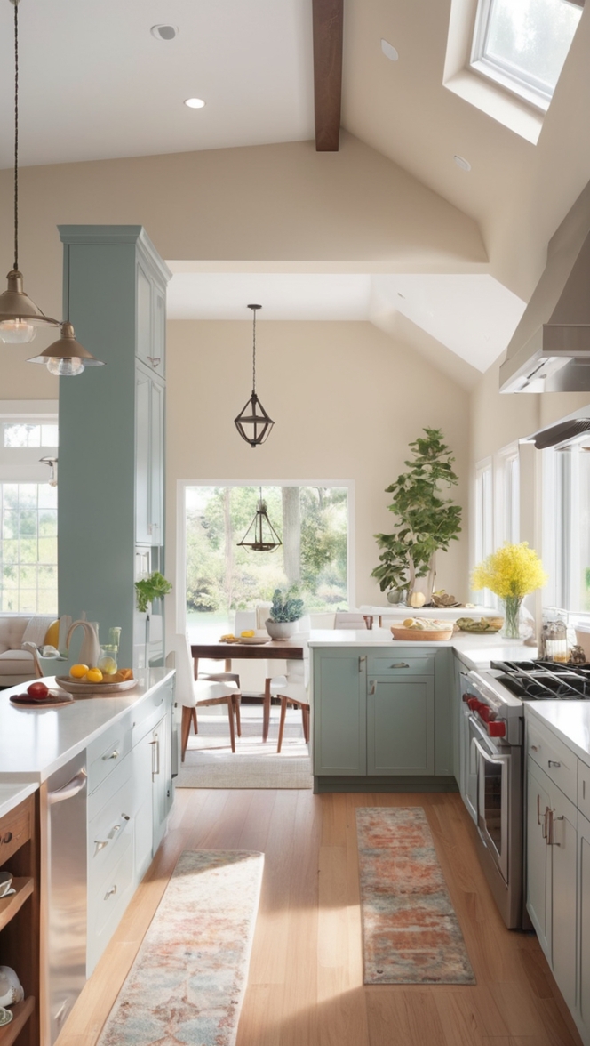 kitchen living room layout, open concept kitchen design, modern open kitchen design, combined living room kitchen, open plan living space