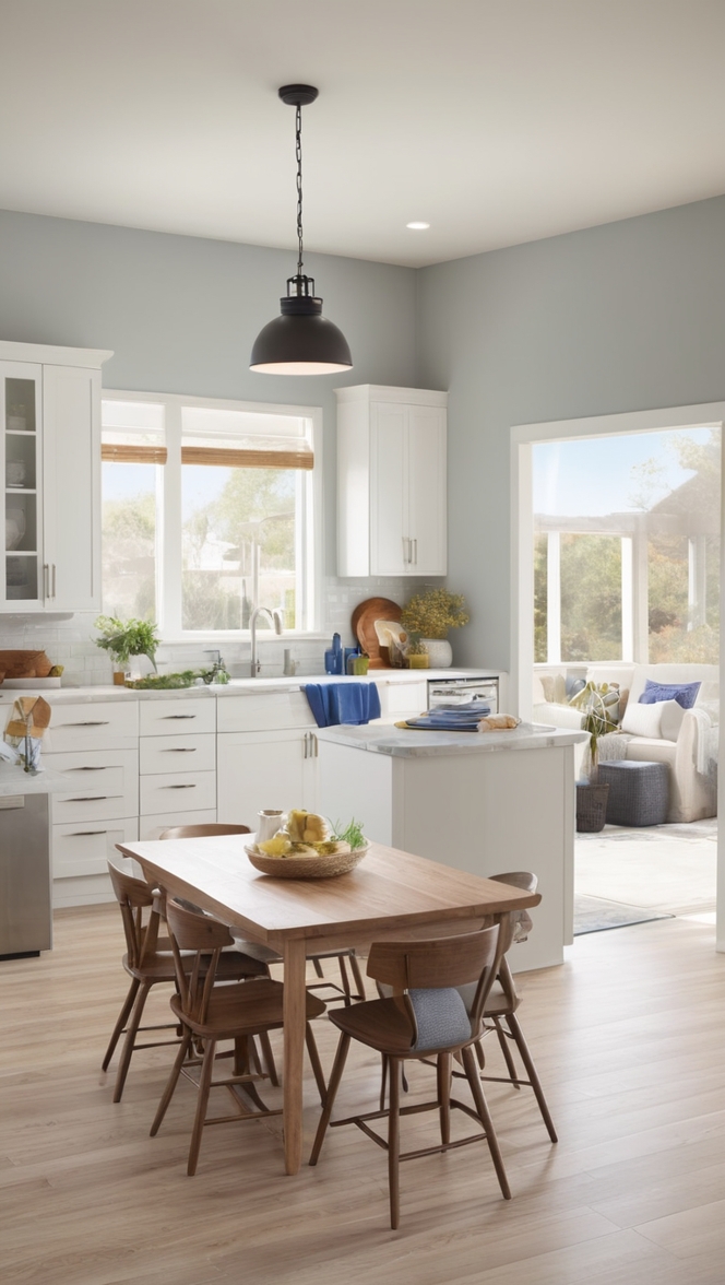 open plan living kitchen, open concept kitchen dining, kitchen living room layout, dining and living room design, kitchen dining living space