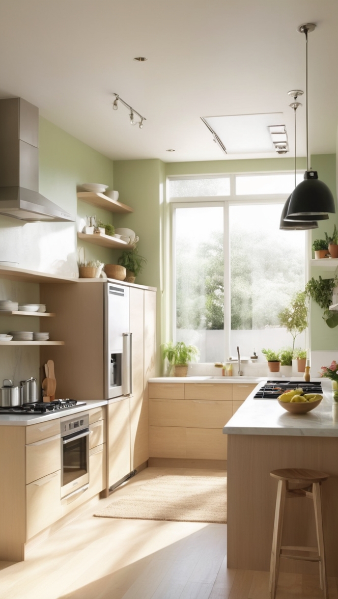 open plan kitchen design, contemporary kitchen layout, modern kitchen features, kitchen renovation ideas, stylish kitchen design