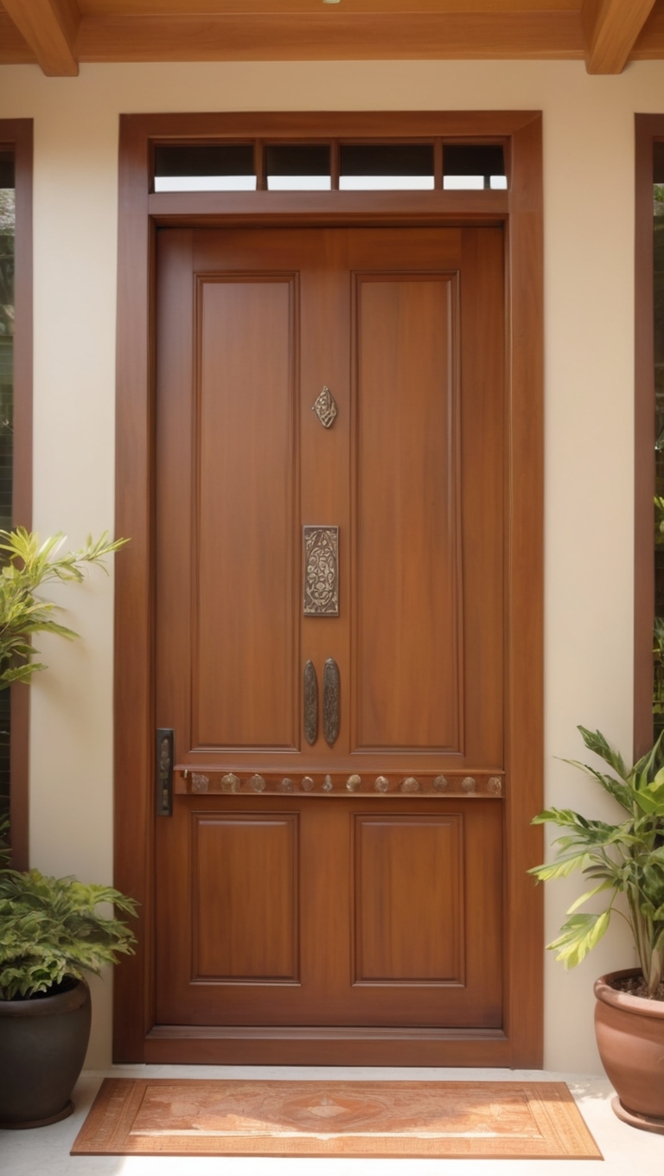 teak wood main door design, modern teak wood door design, traditional teak wood door, luxury teak wood entrance door, carved teak wood door