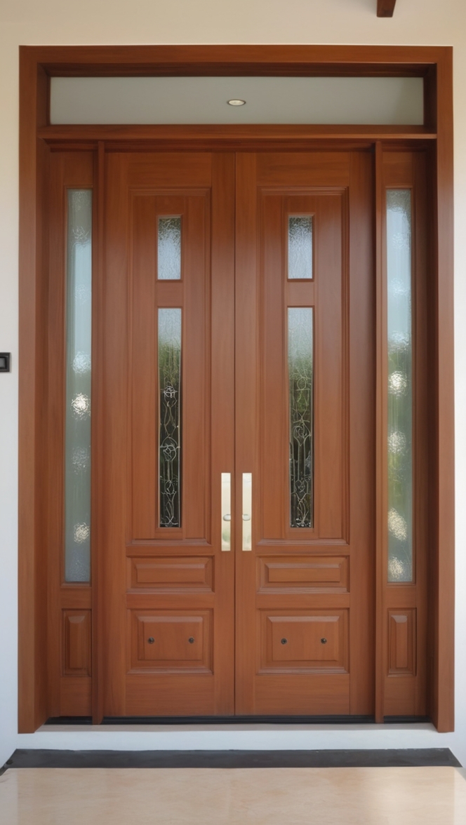 teak wood door, wooden entrance door, modern main door, teak front door, contemporary entrance door