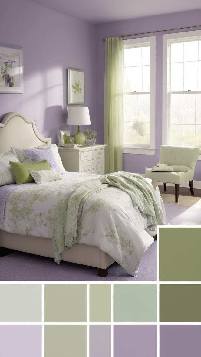 lavender bedroom decor, green bedroom accessories, luxury bedroom design, modern bedroom colors, elegant bedroom furniture
