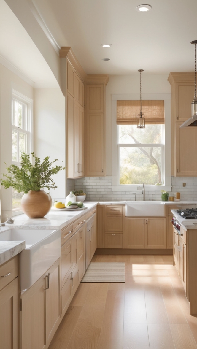 white oak cabinets, oak kitchen cabinets, white kitchen cabinets, custom oak cabinets, modern white cabinets