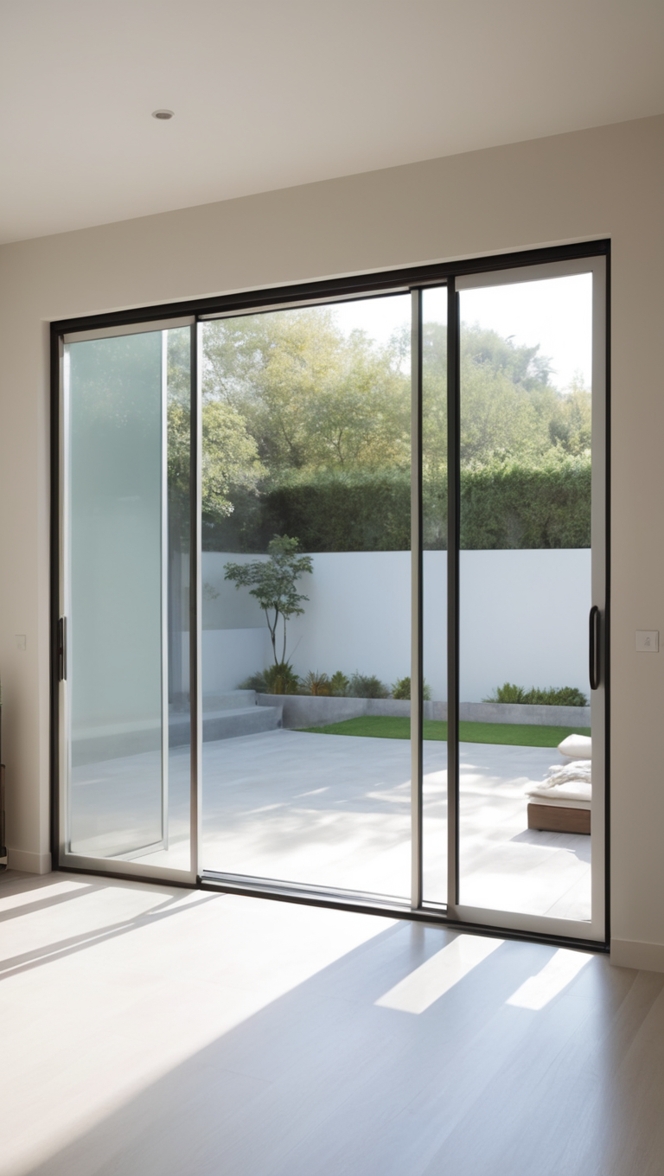 aluminum sliding door, aluminum door design, sliding door design, modern aluminum door, glass sliding door