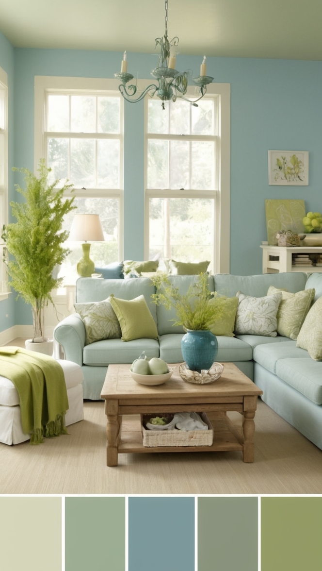 green and blue decor, green and blue furniture, blue and green paint colors, green and blue accents, blue and green interior design
