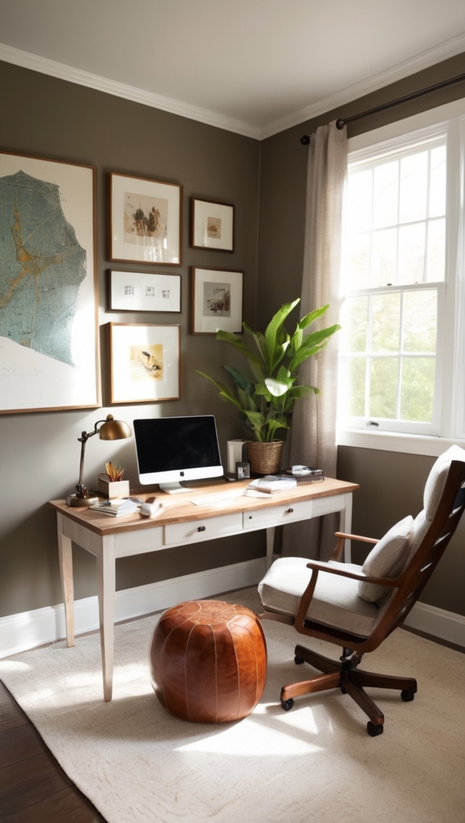 masculine home office design, masculine office decor, masculine home office ideas, stylish home office decor, sophisticated office design