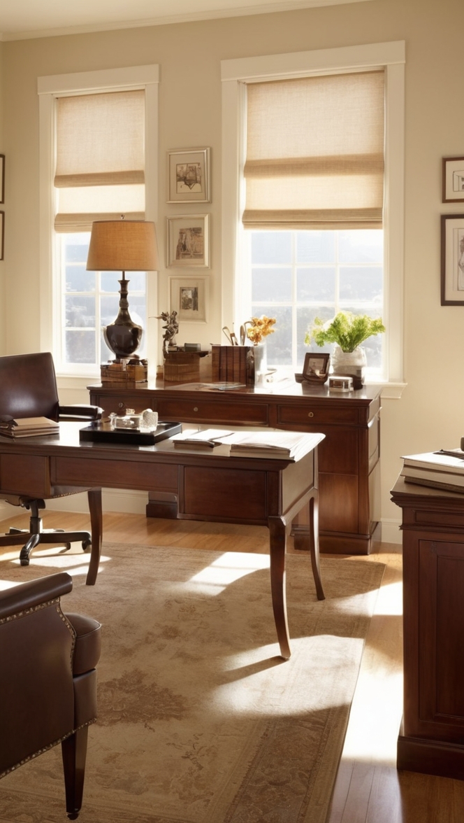 men's office decor, modern home office design, masculine office furniture, stylish home office, contemporary workspace