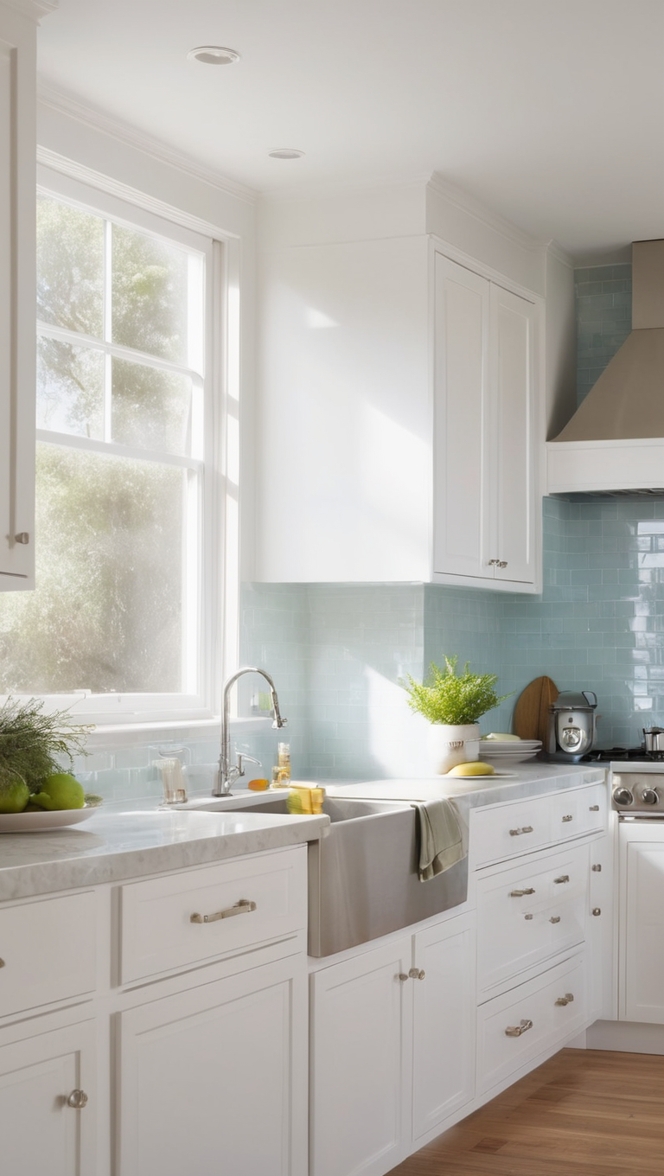 carrara marble backsplash, white subway tile backsplash, white herringbone backsplash, white arabesque backsplash, white mosaic backsplash