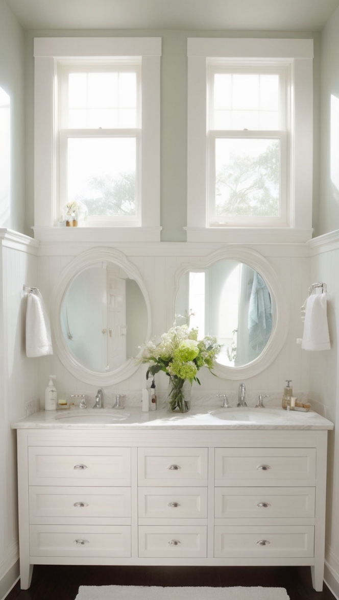 white bathroom vanity, modern white bathroom vanity, affordable white bathroom vanity, high-end white bathroom vanity, custom white bathroom vanity
