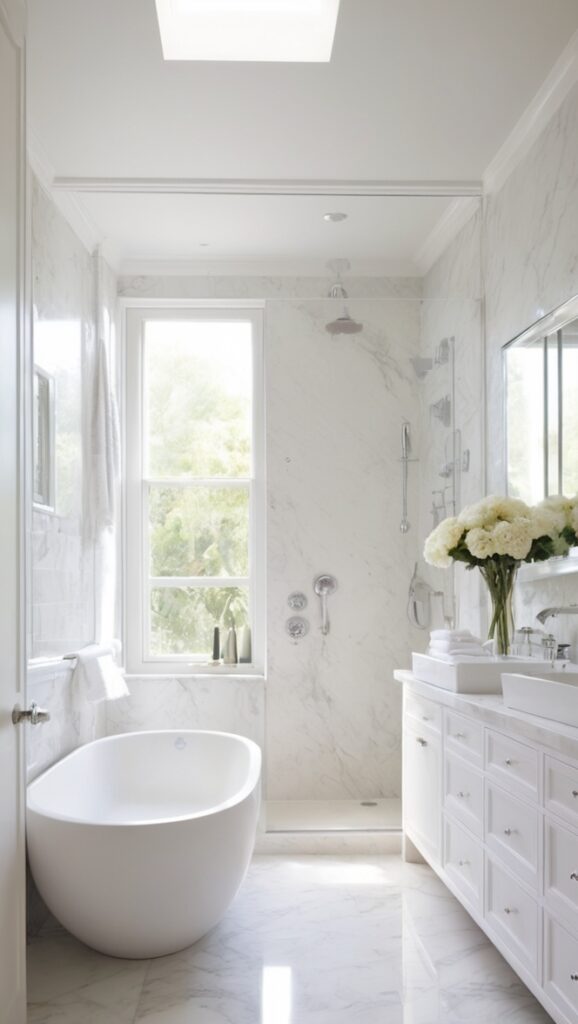 How Can I Incorporate White Marble Bathroom Ideas Into My Home ...