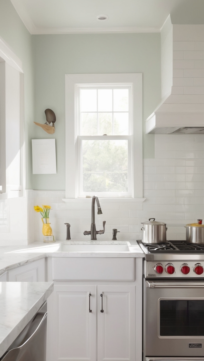 white tile backsplash, white kitchen tile, subway tile backsplash, kitchen backsplash ideas, white backsplash ideas