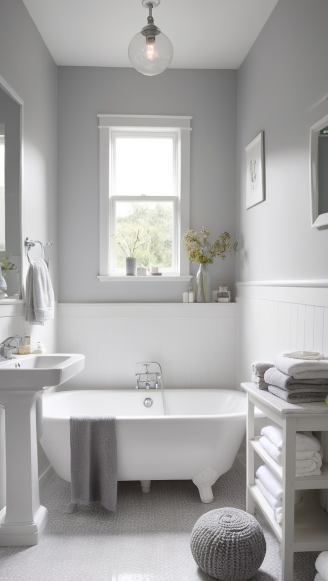 grey bathroom tiles, white bathroom ideas, grey bathroom decor, white bathroom design, grey and white bathroom decor