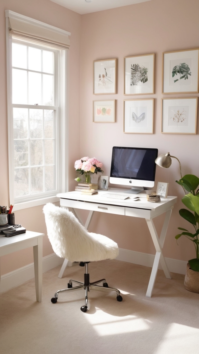 home office decor, office organization, working from home, small office design, home office furniture