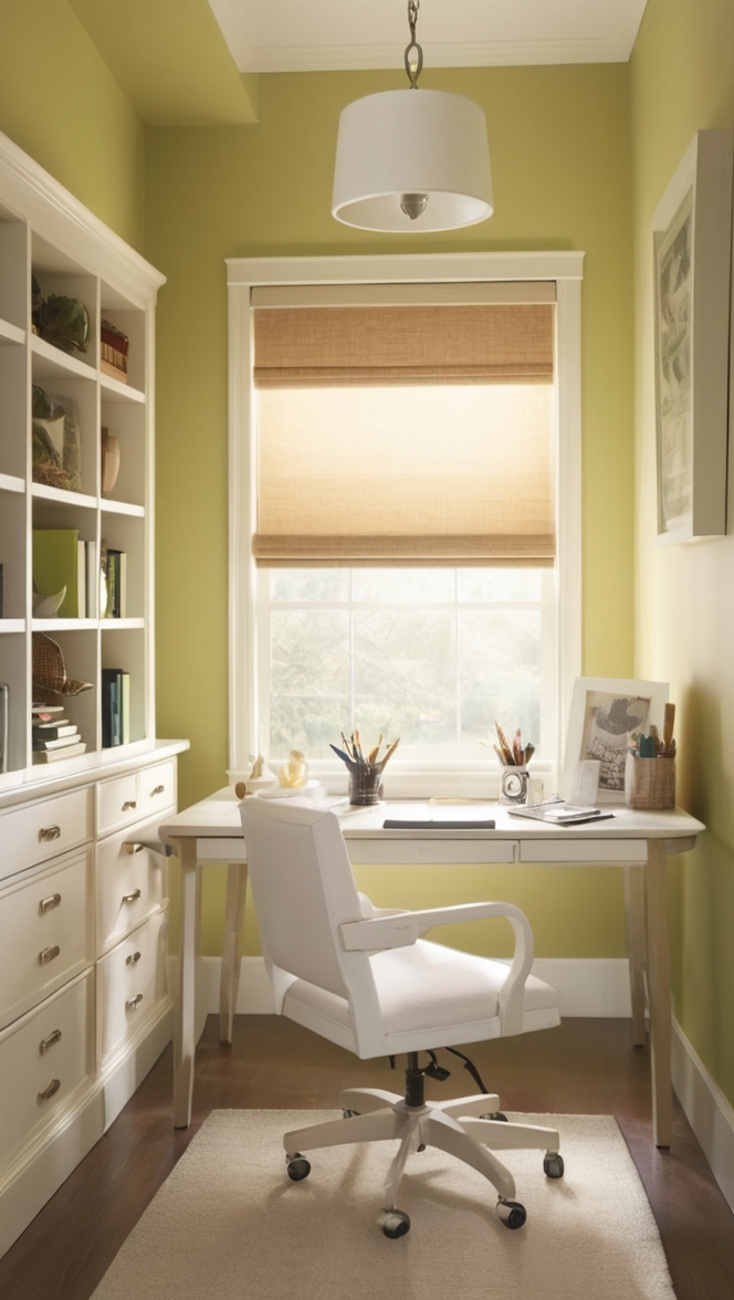 home office desk, home office organization, office furniture, small office space, work from home