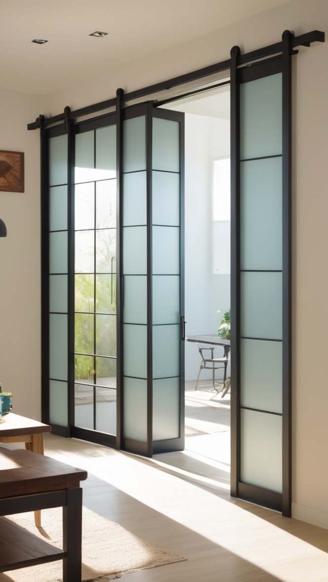 Iron sliding door design, wrought iron sliding door, modern iron sliding door, custom iron sliding door, decorative iron sliding door