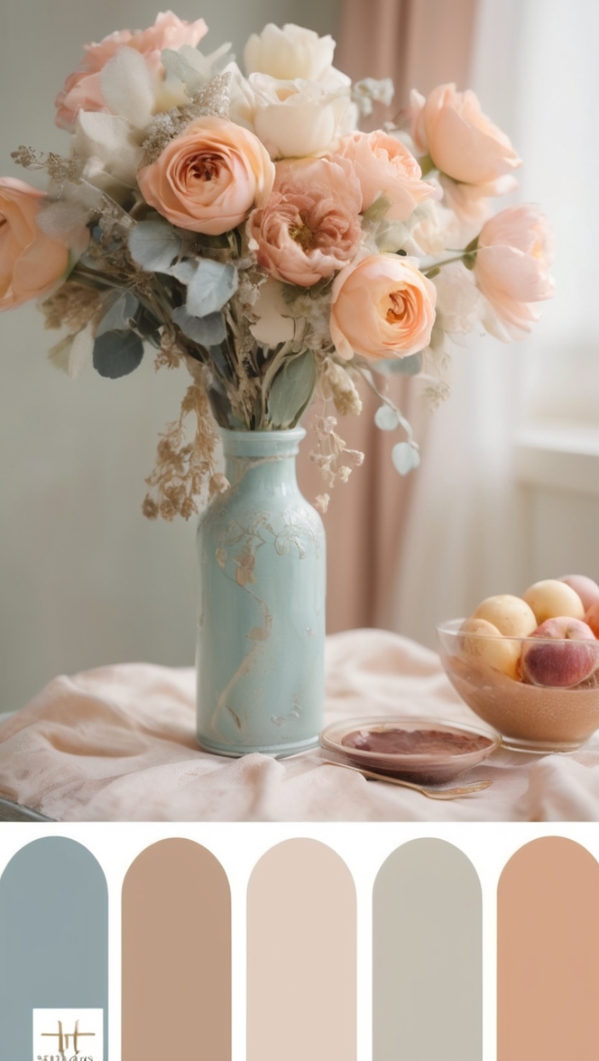 luxury interior design, elegant color scheme, high-end home decor, upscale color palette, premium color selection