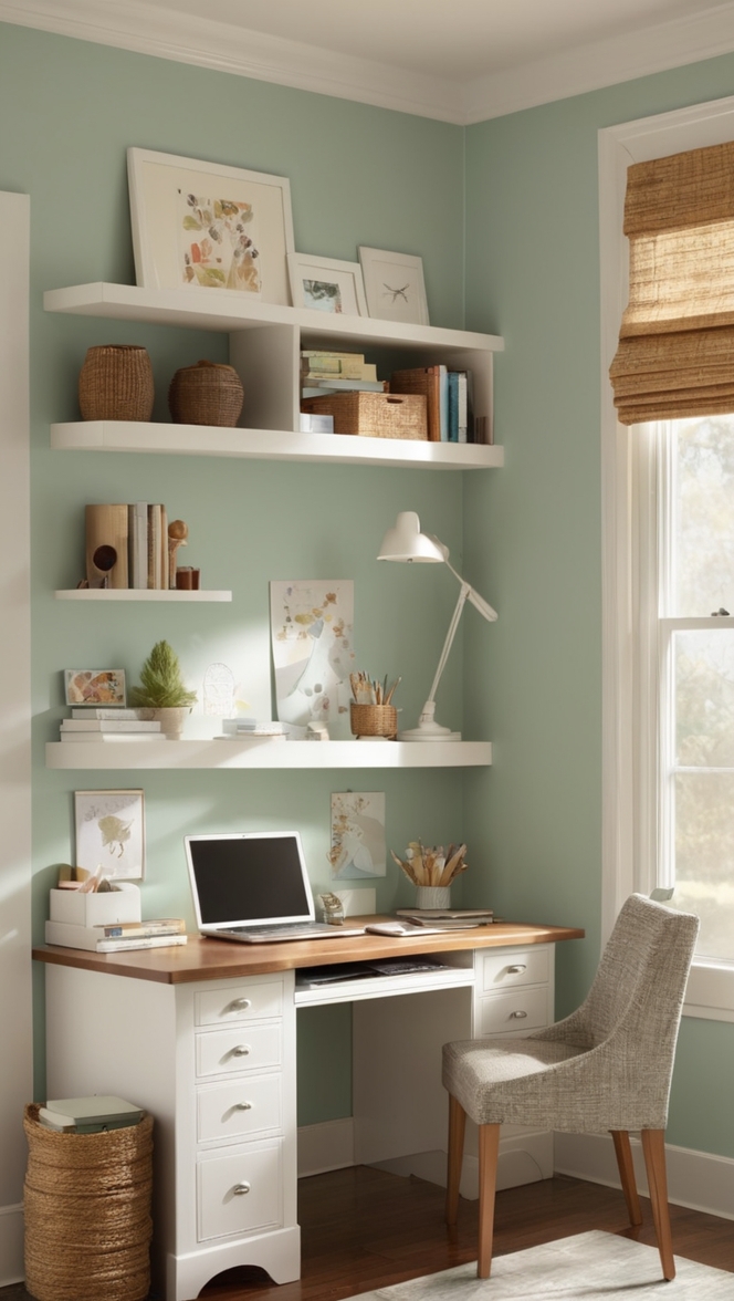 home office setup, home office organization, small home office design, work from home office, compact home office furniture