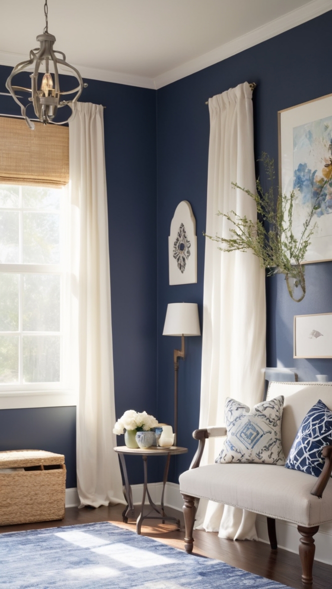navy blue paint, navy color scheme, navy blue color, navy color combinations, dark navy blue