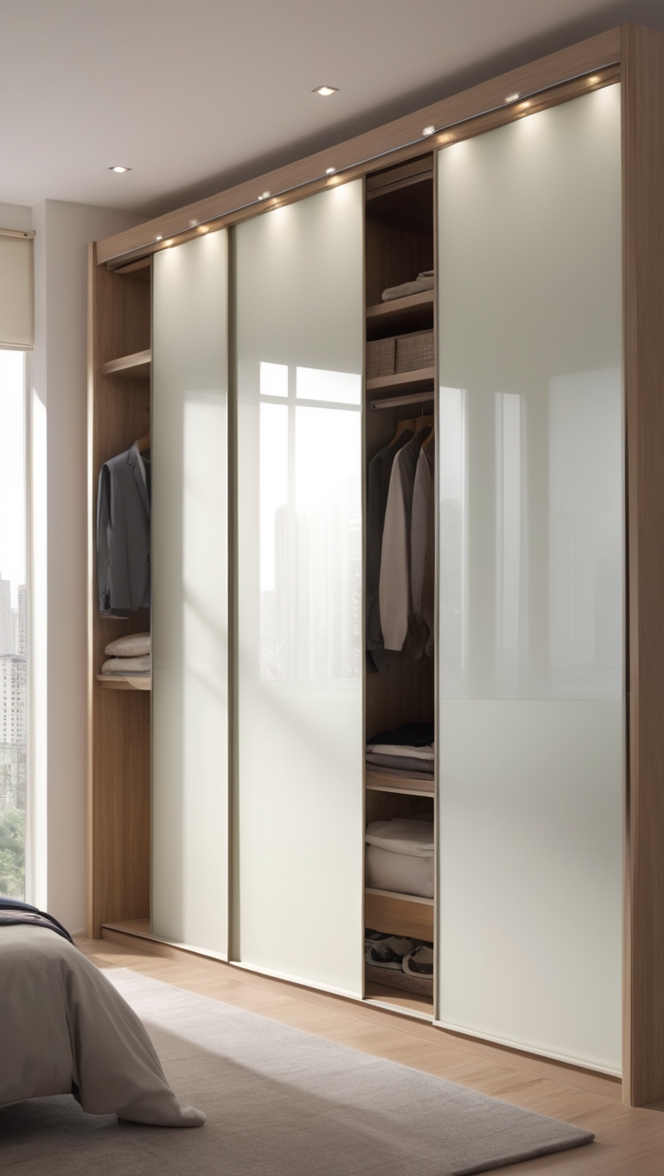 sliding door wardrobe, laminate wardrobe, custom wardrobe, designer wardrobe, modern wardrobe