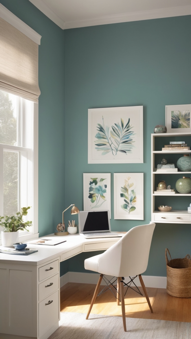 corner office design, home office organization, small home office setup, modern home office ideas, small office decorating