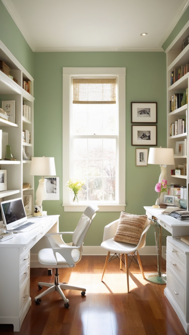 small home office design, home office decor, modern home office, cozy home office, office space ideas