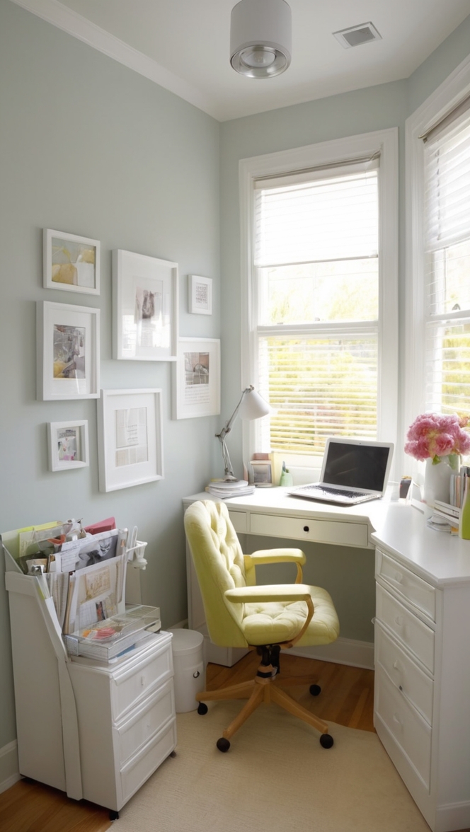 home office design, small office space, home office decor, home office organization, small office setup