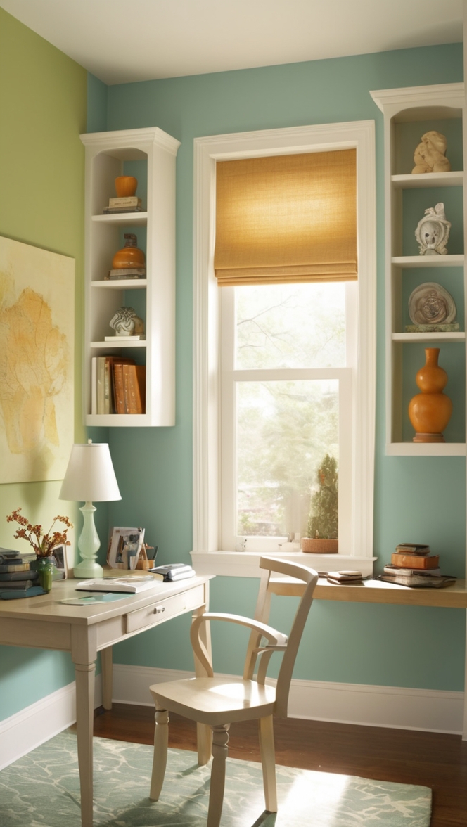 small home office design, office space solutions, compact office furniture, efficient workspace layout, minimalist office decor