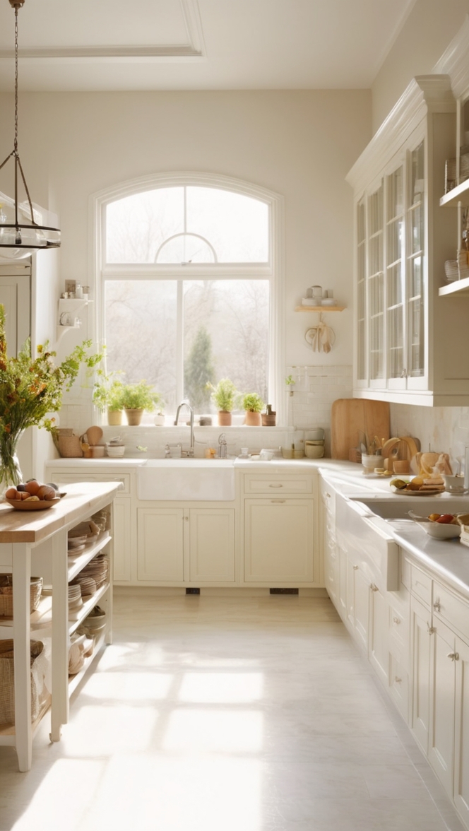 White kitchen cabinets, Kitchen design ideas, Kitchen renovation, Home improvement, Kitchen remodeling