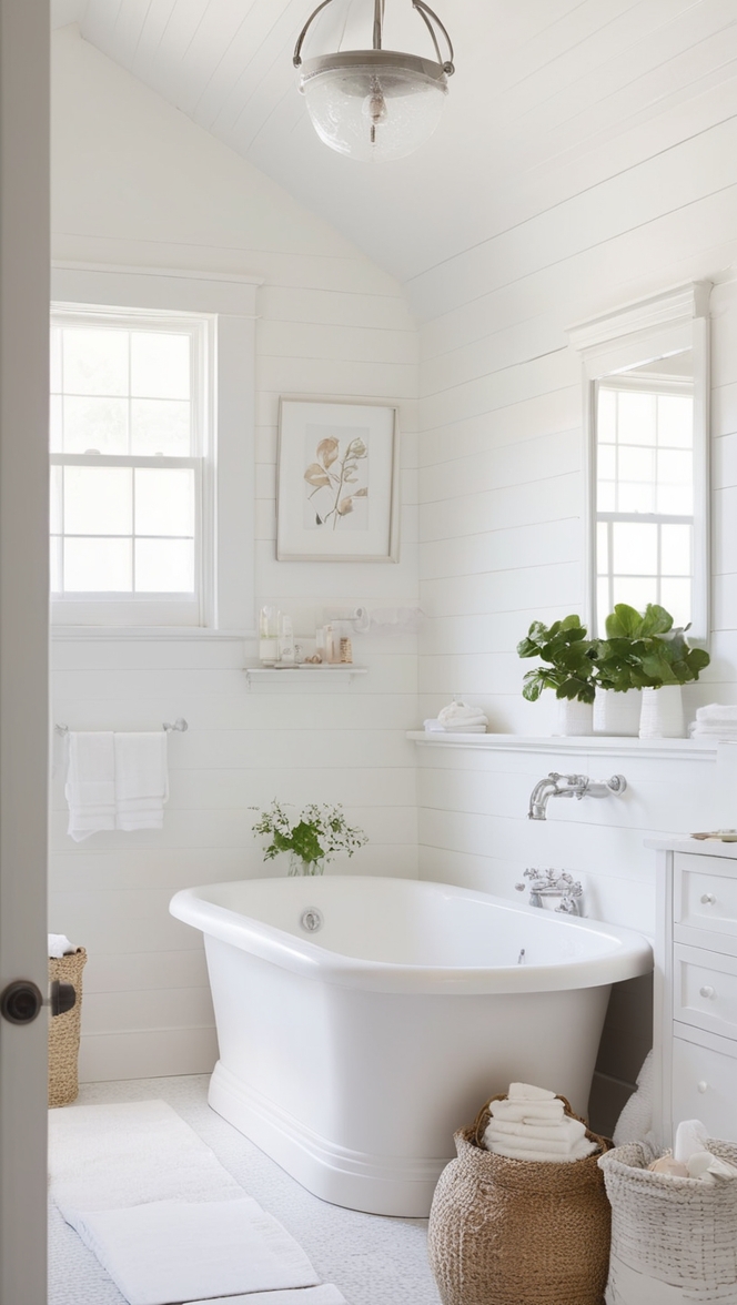 shiplap bathroom, shiplap wall panels, shiplap decor, shiplap interior design, shiplap bathroom ideas