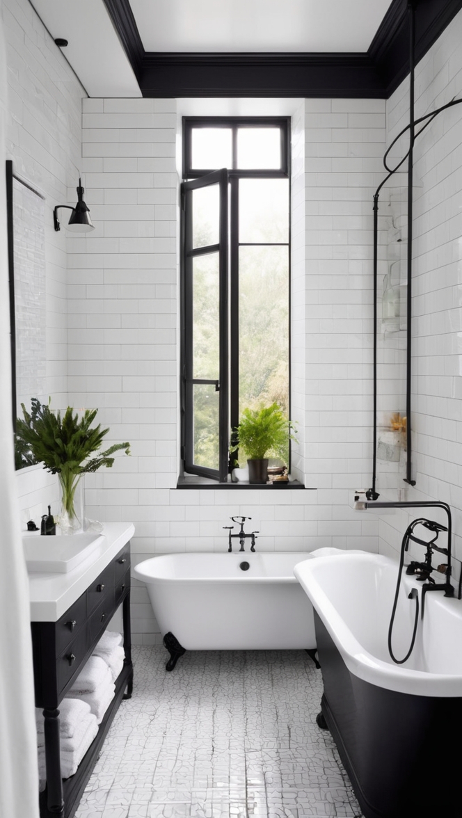 white bathroom tile, black grout, bathroom floor tiles, tile and grout cleaner, white tile black grout