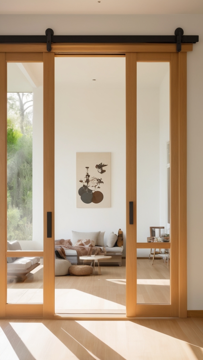 wooden sliding door, glass sliding door, sliding door design, wooden door design, glass door design